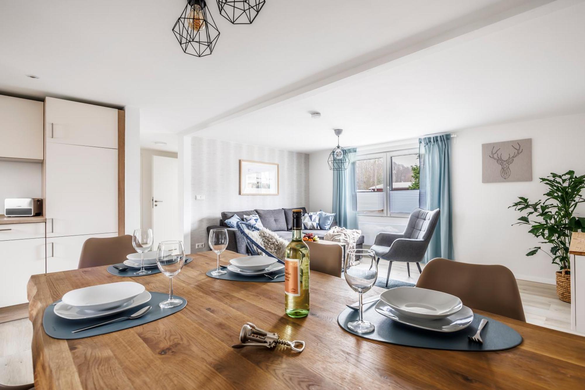 Ferienhaus Waldgefluester 70 Qm I Ueberdachte Terrasse I 2 Schlafzimmer I Strandnah Joachimsthal Dış mekan fotoğraf